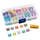 120pcs Mixed Auto Kit 2A-35A Easy Install Car Fuse Set Small Blade Accessories