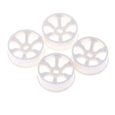 4pcs White Wheel Rim for WLtoys K969 K989 P929 1/28 RC  Car Replacement