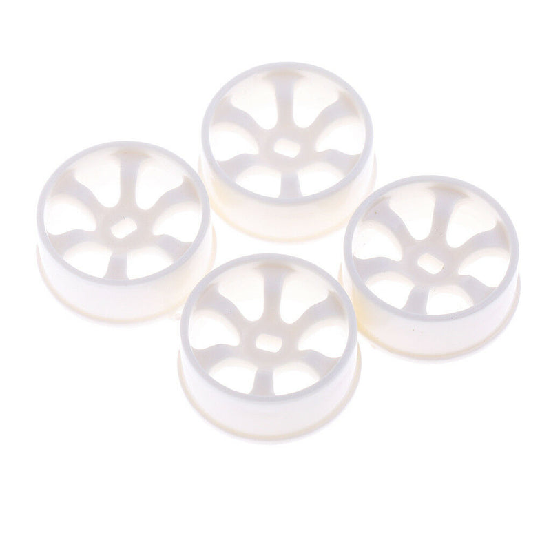 4pcs White Wheel Rim for WLtoys K969 K989 P929 1/28 RC  Car Replacement