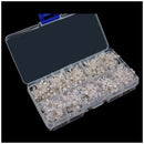 300pcs 3mm/5mm Light Emitting Diode LED Lamp Assorted Kit White Red Green BlL7T8