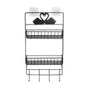 Hanging Storage Organiser Pockets Rack Behind the Door Cupboard Kitchen Bat