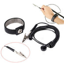 Anti-static ESD Adjustable Strap Antistatic Grounding Bracelet Black Wrist Band