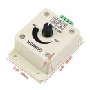 LED Strip Light Knob Manual Dimmer Controler Single Color New D6O9 P9K5