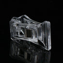 1Pc Clear Plastic Suction Cup Clip Advertising Clip Suction Cup TransparentSEAU