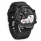 DT78 Smart Wrist Watch Bracelet Heart Rate  Black Silicone Strap