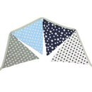 12 Flags 3.2m Dots Print Pennant Flag Bunting Wedding Festival Decor Banner