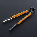 Cooking Kitchen Tongs Tool Food BBQ Salad Bacon Steak Anti Heat Bread Clip