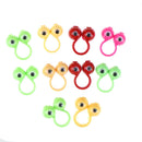 10pcs eye finger puppets plastic rings with wiggle eyes party favors kids gift3C