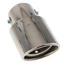 64mm Stainless Steel Exhaust Silencer Car Exhaust Pipe Tip Tip Pipe