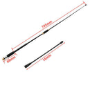 AL-800 144/430MHz SMA-F Dual-band Telescopic Antenna for Baofeng