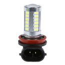 2pcs DC 12V H8 5730 33SMD White LED Car Front Fog Light DRL Headlamp Bulbs
