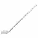 Fine Stainless Steel Reusable Spoon Drink Straw Set Long Spoons / Stirrer F H7W4