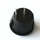 3x Mini Rocker Switch Round Red Car Boat 2 Pin SPST Power ON-OFF 12V 125V 250V X