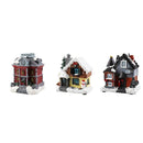 3x Christmas Home Decoration Village Ornament Gift Decoration