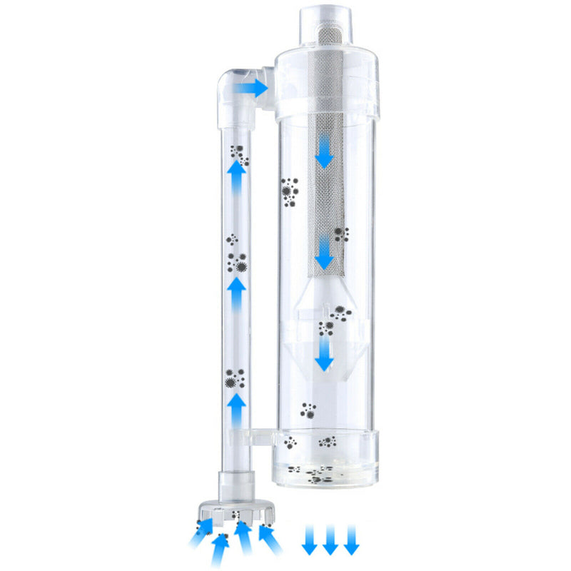 Aquarium Fishing Toilet Automatic Fishing Poop Suction Separator 30cm