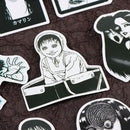 21PCS Horror Anime Scrapbook Skateboard Luggage Graffiti Waterproof Decorate_kz