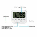 Digital Kitchen Timer, Large Screen Large Font Display, Magnetic Back Cooki