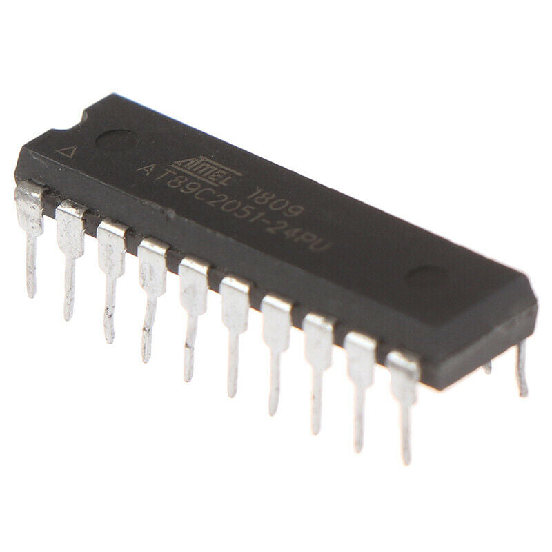 1Pc At89c2051-24pu 8-bit CMOS microcontroller 24 MHz di ij