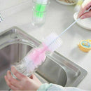 Brush Cleaner For Bottle Pipe Tube Cleaning Nylon Cleaning Brushes 30 Metal D3F1