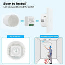 16A Mini Wifi Smart Light Switch DIY Breaker Module Timer Voice APP Remote  A