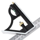 12" Combination Tri- Square Ruler Steel Machinist Measuring Angle Tool Ruler new