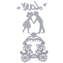 6pcs DIY Valentine's Day Cutting Dies Scrapbooking Embossing Metal Stencils A