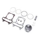 For 4 Stroke Motorcycle Scooter Complete Cylinder Piston Rings Pin Gaskets