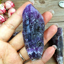 100g Natural Amethyst Point Quartz Crystal Rough Rock Healing Stone Specimen Kit