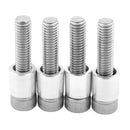 4pcs CNC Front Fender Raiser Kits Bolts Rise up 10mm for BMW R nineT Racer