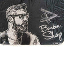 Black Hairdressing Cloth Haircut Hairdressing Barber Styling Hair Design H8F9