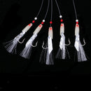 Flasher   Skin Baits Catching  Rigs Fishing Lures Baits Hook 1/0