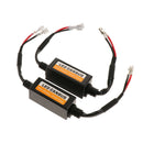 2x H1 H3 LED Headlight Canbus Error Free Decoder Anti Flicker Flash Resistor