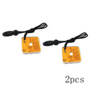 2x Multifunction Safety Survival Emergency Rescue Signal Mirror Camping  GCS