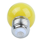 E27 3W 6 SMD LED Energy Saving Globe Bulb Light Lamp AC 110-240V, Yellow