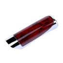 Universal Car Interior ABS Plastic Plating Handbrake Cover(Wood Texture)