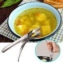 Stainless Steel Anti-hot Bowl Dish Folder Kitchen Pot Gripper Pan Clip Tool