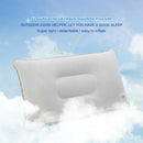 Portable Travel Sleep Pillow Inflatable Outdoor Camping Tent Pillows (Gray) A