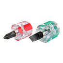 Mini Short Stubby Phillips Slotted Screwdriver Set D8C2