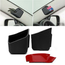 2X Universal Car Auto Accessories Glasses Organizer Storage Box Holder Black  Gw