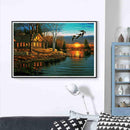 5D DIY Full Drill Diamond Painting Cross Stitch Embroidery Mosaic (House02)