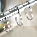 Kitchen Tools Hanger Home Hanging Rack Stainless Steel Easy Apply Utensil Hook