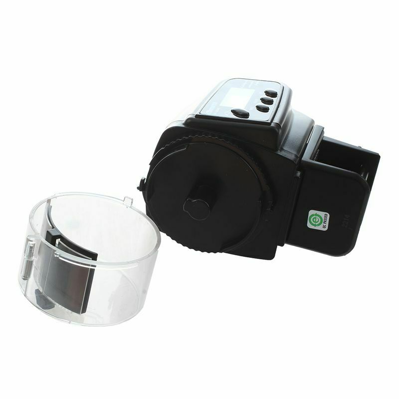 Dispenser automatic Aquarium fish digital LCD food timer O6R6