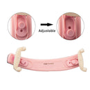 Violin Shoulder Rest with Adjustable Silicone Feet & Foam Padding for Shoulder