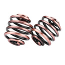 2 Pieces Seat Springs Motorcycle Parts Barrel Coiled Solo Seat Springs Moun