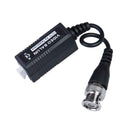 1 Pair CCTV Single Channel Passive Transceiver CAT5  BNC Male Video Balun