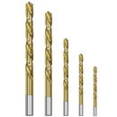 10Pcs Cobalt Left Hand Drill Bit Set + Broken Bolt Damaged Screw Extractor