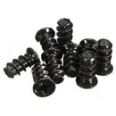 228x Computer Screws Motherboard Standoffs Screws Washers Kit 12.8*6cm wit RFB