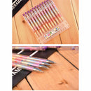 1pc 6 colors cute gel pens Markers for Office Novelty Ink Pen chalk Student Gift