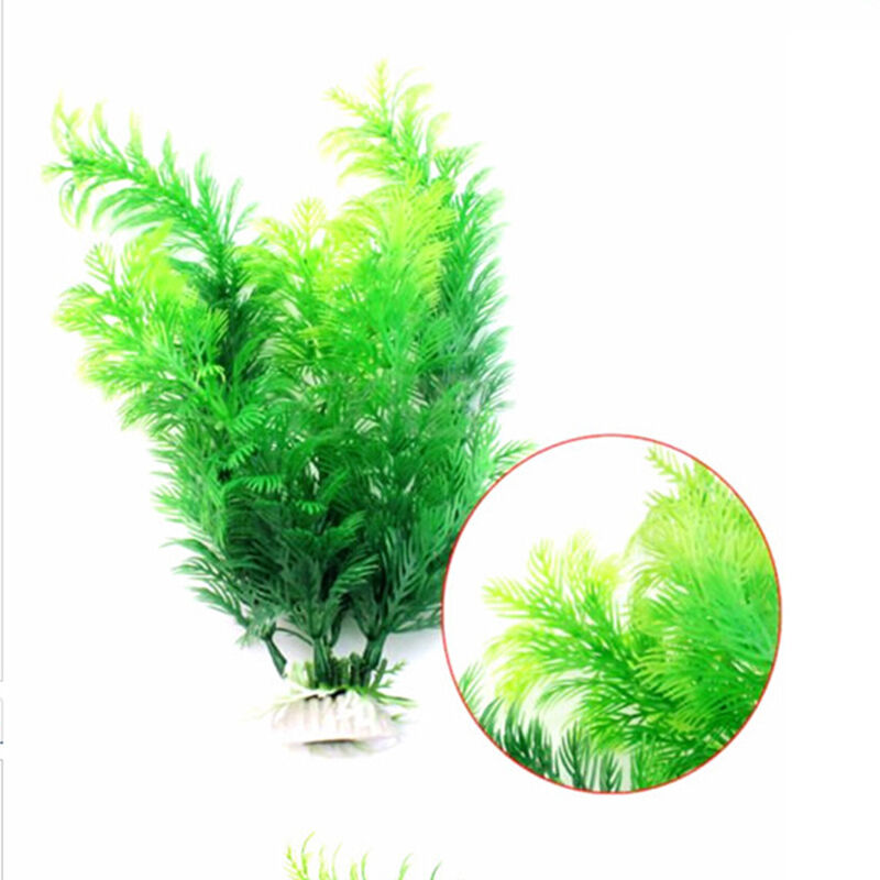 30cm High Artificial Fish Tank Water Plants Aquarium Decor Ornament Plastic hot