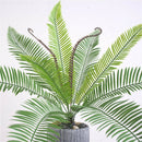 1 Bunch Artificial Silk Plant Cycas Palm Tree For Garden Decor-56cm